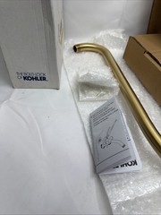 KOHLER K-76336-2MB Rainhead Arm,Vibrant Brushed Moderne Brass – New In Open Box
