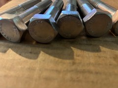 6 pc lot 3/4″-10 X 4” STAINLESS STEEL,PARTIAL THREADED, HEX HEAD BOLTS fast shi