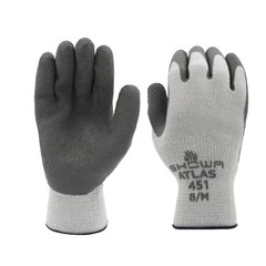 451 Insulated Work Gloves Latex Coated with Rough Grip for Winter Construction