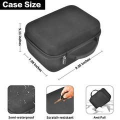 COMECASE Case Compatible with Square Terminal Credit Card Reader, Black