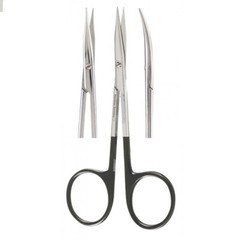 STEVENS Tenotomy Scissors, 4.1/2″, Curved Supercut Blades, Serrated, Premium
