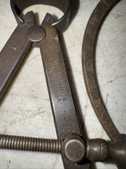 Lot Of 3 Starrett Outside Spring Caliper The L.S. Starrett Co Athol Mass USA