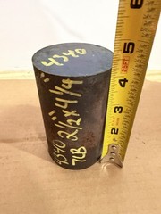 Alloy Steel Round Bar 4340-Hot Rolled Heat Treated 2 1/2” x ~4 1/4” – One Piece