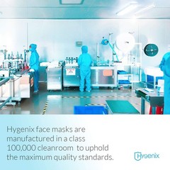 ASTM Level 3 Face Masks, FDA Cleared, 3-Ply, Fluid Resistant, ≥98% Filtration, 5