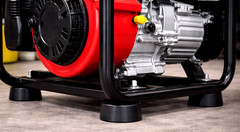 2 3/8″ x 1 1/4″ XXL HD Black Rubber Feet for Equipment, Truck Doors, Compressors