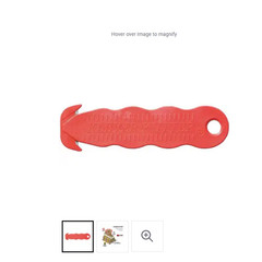 Klever Kcj-1R Klever Kutter Safety Cutter, Fixed Blade, Safety Recessed, 10 Pk