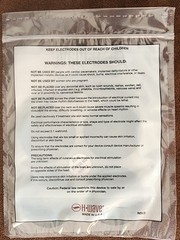 H-WAVE Self-Adhesive Pad/Lead for H-Wave and Tens Units (NEW UNOPENED) Exp 4/26