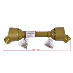 PTO Shaft Driveshaft for 1-3/8″ x 6 Spline 19.7″-23.6″ Both Ends Fits Tractors