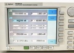 Agilent 81576A Optical Attenuator 1250-1650nm 0-60dB Japan