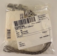 Meltric CG1001AM Cord Grip With Aluminum Mesh 1″ Trade, 3/4 to 7/8″ Cable, NEW