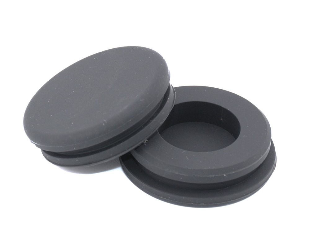 1 1/8″ Hole Size Solid Rubber Grommet without Center Hole, Fits 1/8″ Materials