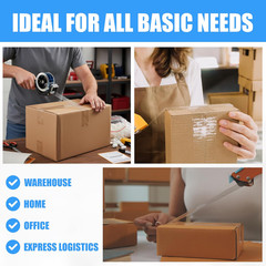 Clear Packing Tape, 12 Rolls Heavy Duty Packaging Tape for Shipping Packaging Mo