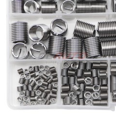 200Pcs Thread Insert Helicoil Kit M3 M4 M5 M6 M8 M10 M12 Inserts Stainless Steel