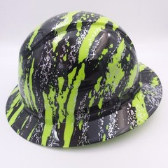 Hard Hat FULL BRIM custom hydro dipped , OSHA approved NEW URBAN CAMO