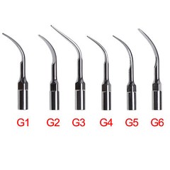 10× Dental Ultrasonic Piezo Scaler Tips fit Woodpecker EMS DTE SATELEC Handpiece