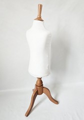 Tailors Dummy Mannequin Kids 3-4 Years (116-128) Wooden Stand