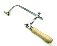 Saw Frame Adjustable Jewelers & Craft 3″ & 12pcs Saw Blades Jewelry Making Hobby