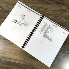 Allis Chalmers 180 Tractor Service Manual Parts Operators Owners S/N 0-8001
