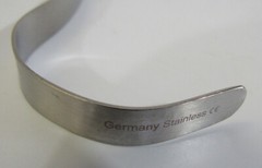 Aesculap MD112 S-Shaped Davis Brain Spatula Retractor 7″ Width 10mm Germany