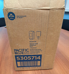 Pacific Blue Ultra‚ Manual Soap & Sanitizer Dispenser Starter Kit, 5305714