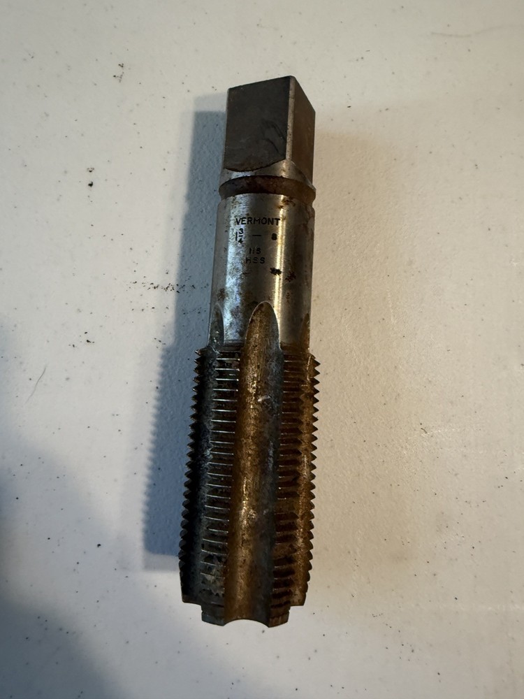 Vermont One And Three-Quarter Thread Tap