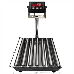 Prime Scale NTEP / Legal for trade Roller Top Bench Scale 18″x18″ 500lbx0.1lb