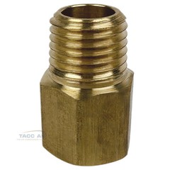1/4″ Female X 1/4″ Male NPT Pipe Fitting Extender Adapter FIP X MIP Brass