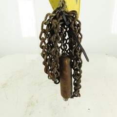 Budgit 112711 500LB 16 FPM 12′ Lift Electric Roller Chain Hoist 440V 3 Phase
