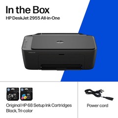 HP DeskJet 2955 Wireless All-in-One Color Inkjet Printer, Scanner, Copier, Best-