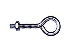 (20pcs) 1/4-20 x 4″ Eye Bolts with Nut Zinc Plated Steel HINDLEY USA #514/10805