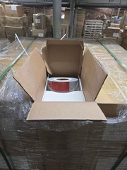 Conspicuity Tape DOT-C2 Approved Reflective Trailer Red White 2”x150’ -1 Roll