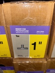 Poly Inserts | Tee | 1” | Qty. 15 | One Box