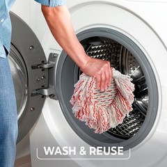 1 Pack O-Cedar EasyWring Microfiber Mop Refill, Deep Clean Replacement Head