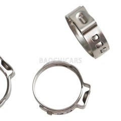Aftermarket 100x 1/2” PEX Stainless Steel Clamp Cinch Rings Crimp Pinch Fitting