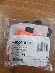 HexArmor Chrome SLT 4074 Cut Resistant Impact Work Gloves Size L 9. SB6