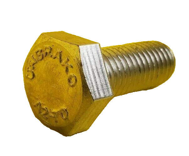 M12 X 1.75 – 30mm Stainless Steel Metric 12 x 30 Hex Head 10 Bolts Screw Unbrako