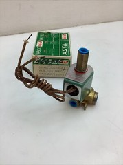 Asco 8317A35 Solenoid Valve 120V 17.4W 10-30PSI 3 Way 1/4″NPT 3/32″Orifice