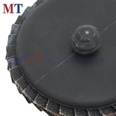 20 Pack 2 Inch 40/60/80/120 Grit Mixed Curved Sanding Discs Set for Die Grinder