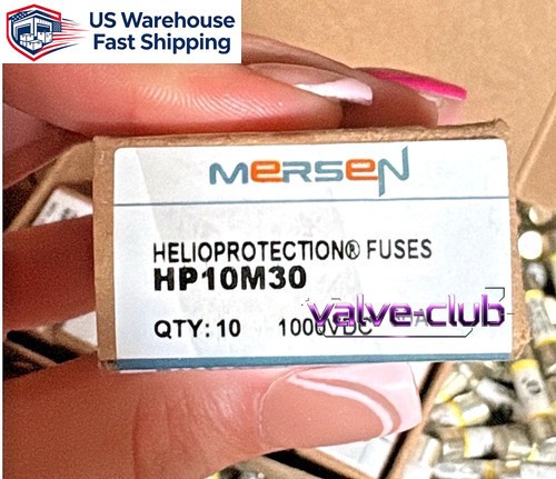 10pcs/box MERSEN HP10M30 HP10M ( 30A ) 1000VDC Midget Photovoltaic Fuse