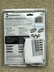 INTERMATIC EI210W Countdown Timer, White, 120V AC