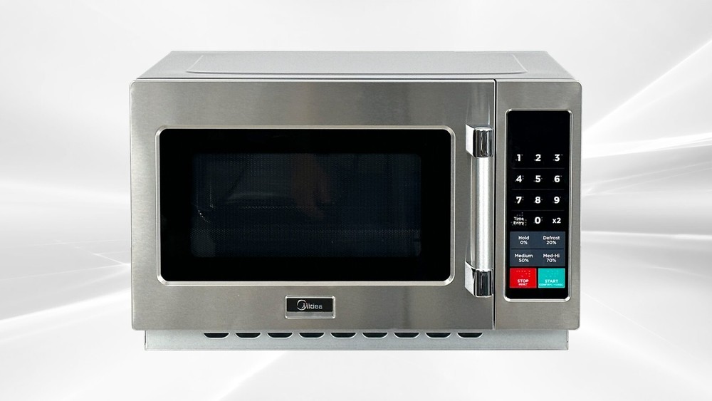 New Commercial Microwave Oven 1000W Stainless Steel NSF 110V Plug In