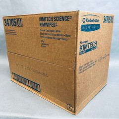 Kimberly Clark Kimtech Kimwipes Case of 15 Boxes with 120 Sheets Each