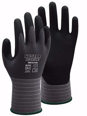 MICRO FOAM NITRILE COATED HIGH ABRASION OIL RETARDANT GLOVES, 12 PAIRS