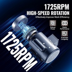 1HP Electric Compressor Motor, AC 115V/230V, Overload Protection & Efficiency