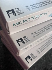 500 MICRO-TOUCH 16″ 400mm Nitrile Long Chemo Central Supply SPD Plus Ansell XL