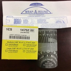 Curv-O-Mark CONTOUR 14752 164B PIPE WRAP WRAPAROUND MEDIUM 3-6″ PIPE 3001858