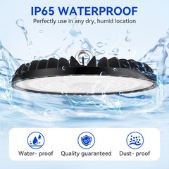 12Pcs 400W UFO LED High Bay Light Shop Lights Warehouse Commercial Shop Light
