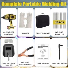 Saker Portable Electric Welding Machine,110V Portable Welder Handheld with IG