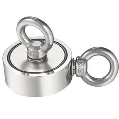 400LB Fishing Magnet Kit Strong Neodymium Pull Force OR Rope For Treasure Hunt
