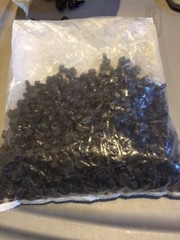 (500) M6-1.0 x 12 M6x12MM Metric Hex Flange Bolts Grade 10.9 Black Epoxy Coated